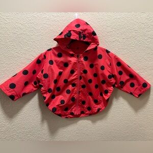 Carter’s ladybug rain jacket 5T